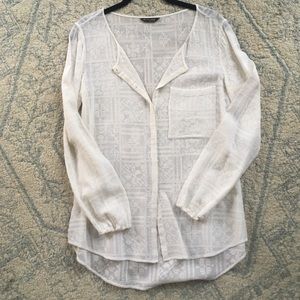 Massimo Dutti shirt with stitching